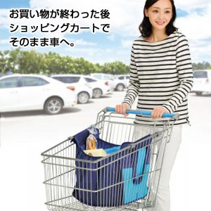 プラスチックスマート　ショッピングカートバッグ1個