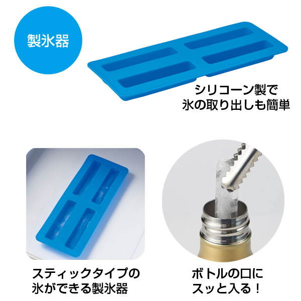 シュワっと爽快  炭酸ステンレスボトルセット
