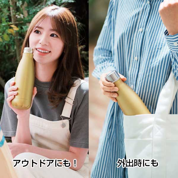 シュワっと爽快  炭酸ステンレスボトルセット