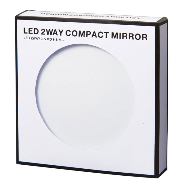 LED　2WAYコンパクトミラー