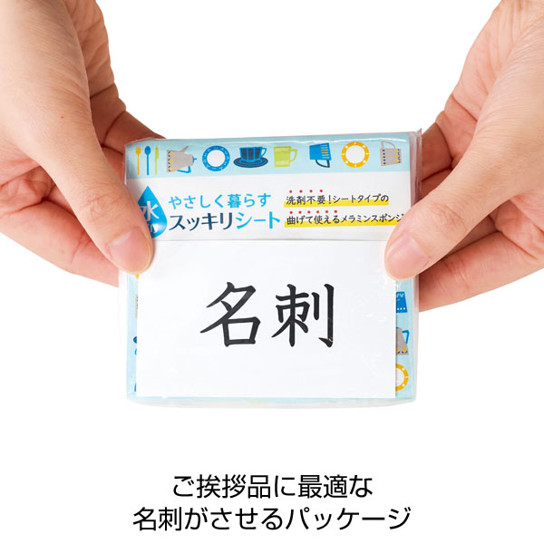 やさしく暮らす 水だけスッキリシート10枚組