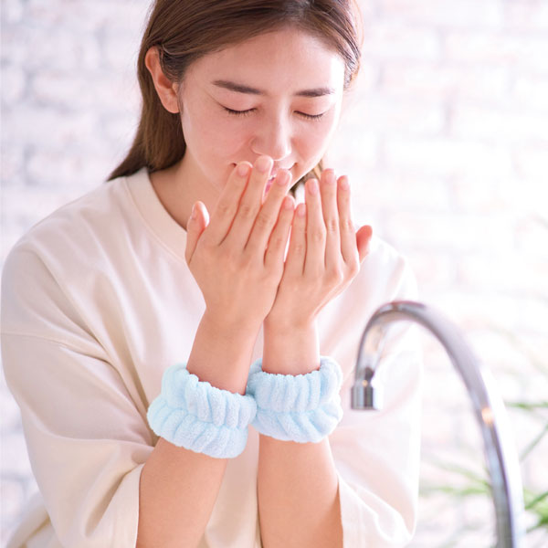 ふわふわ吸水アームバンド2個組