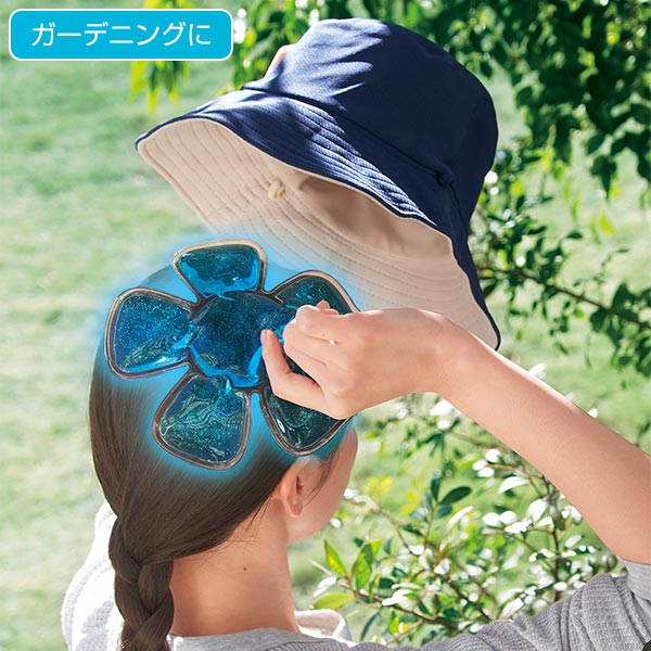 ひんやり帽子用クールパッド