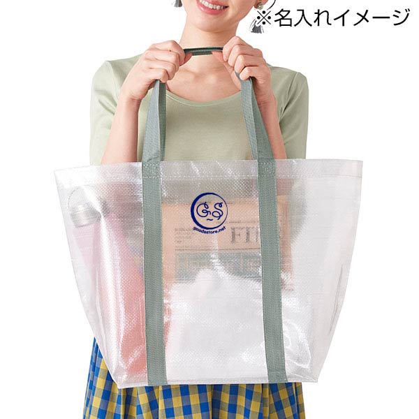 クリアライン　ショッパーバッグ