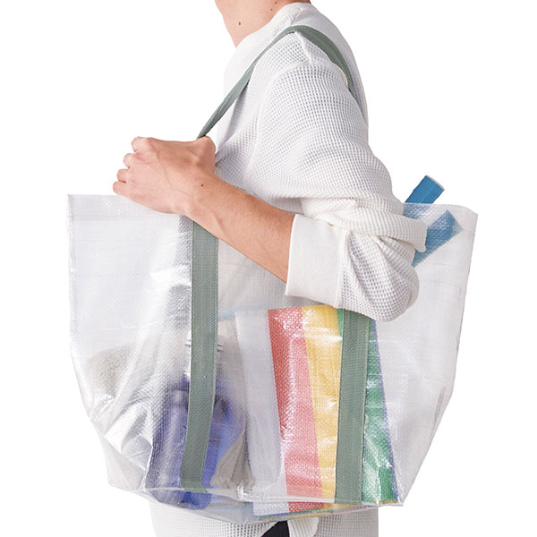 クリアライン　ショッパーバッグ