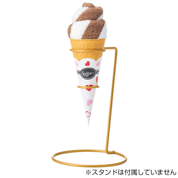まるでソフトクリームなミニタオル1枚