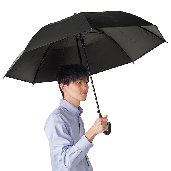 晴雨兼用　遮光遮熱ビニールジャンプ傘1本