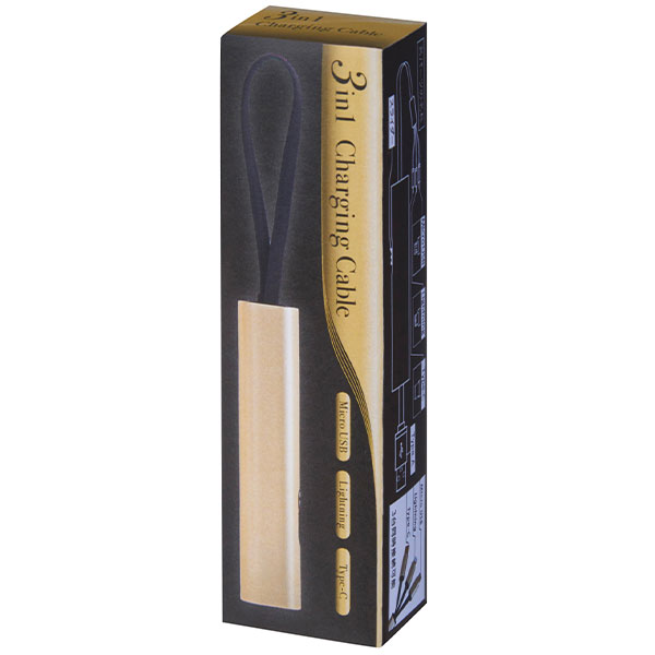 3in1充電ケーブル