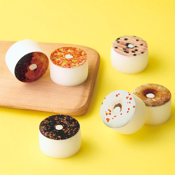 ちいさな幸せ  スイーツメラミンスポンジ6個組