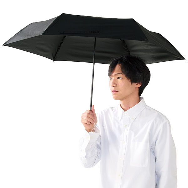 晴雨兼用　遮光遮熱ベーシック折りたたみ傘