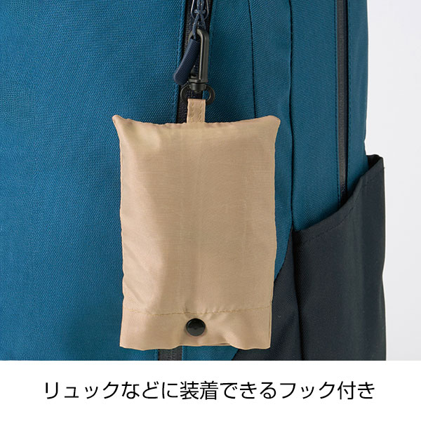 ｅＴＯＮＥ　ポーチ付きマチ広バッグ