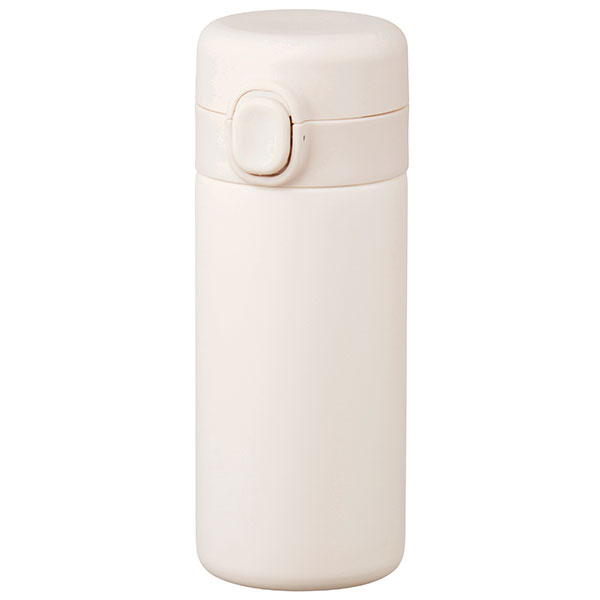 ワンプッシュ真空ステンレスボトル320ml1本(ホワイト)