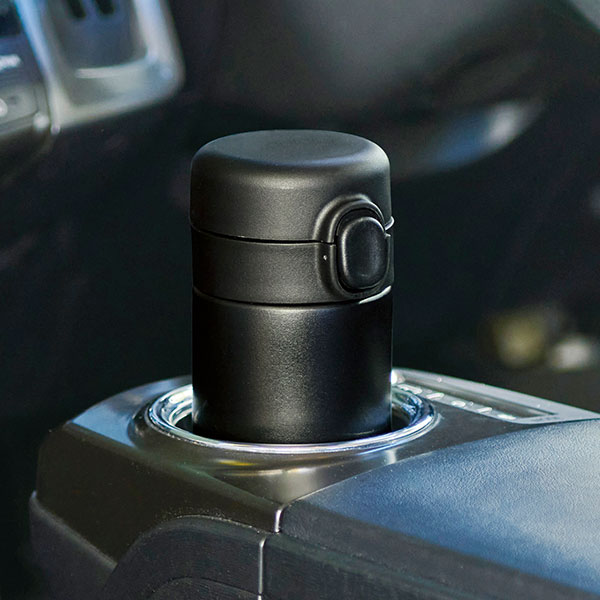 ワンプッシュ真空ステンレスボトル320ml1本(ブラック)