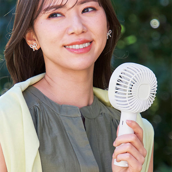 充電式ハンディファン