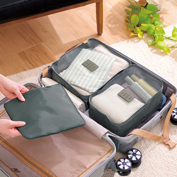 バッグインバッグ&ポーチ3点セット