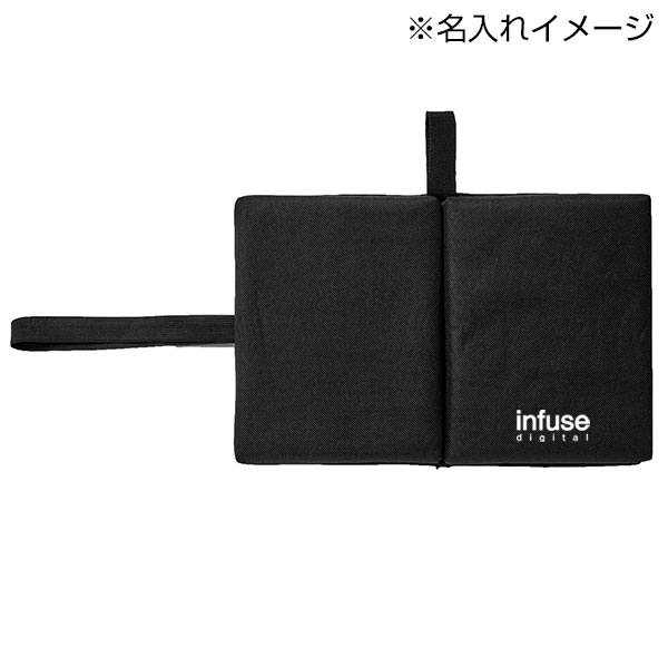 Manhattan Record's クッション　非売品　ノベルティ 折りたたみクッションまくら【グッズストアドットネット】人気