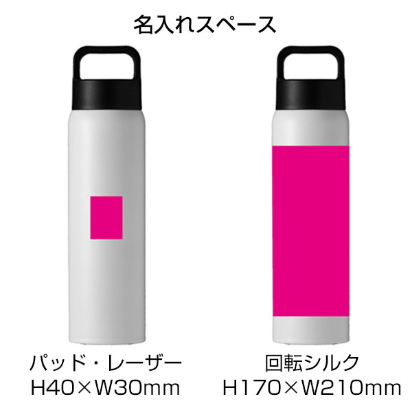 ハンドル付きスタイリッシュボトル750ml