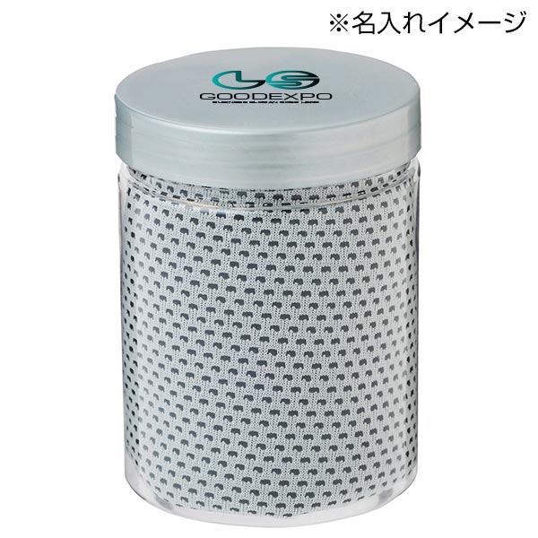 コンパクトボトルインクールタオル1枚