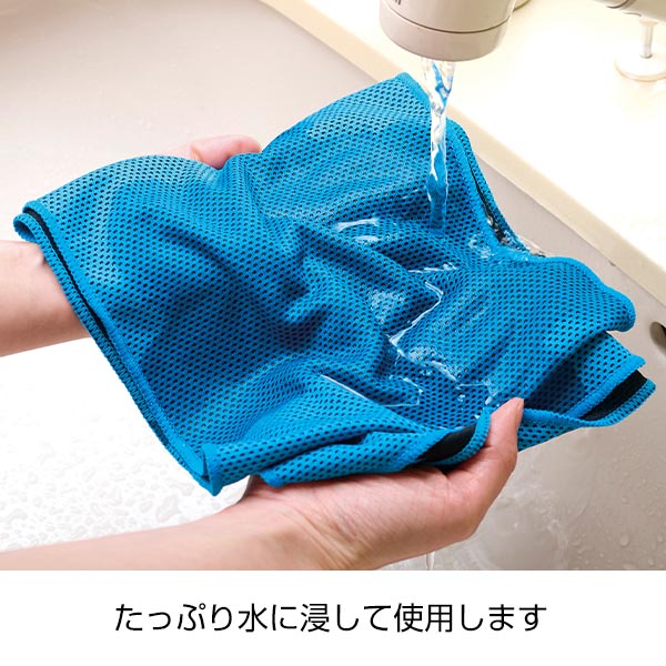 コンパクトボトルインクールタオル1枚