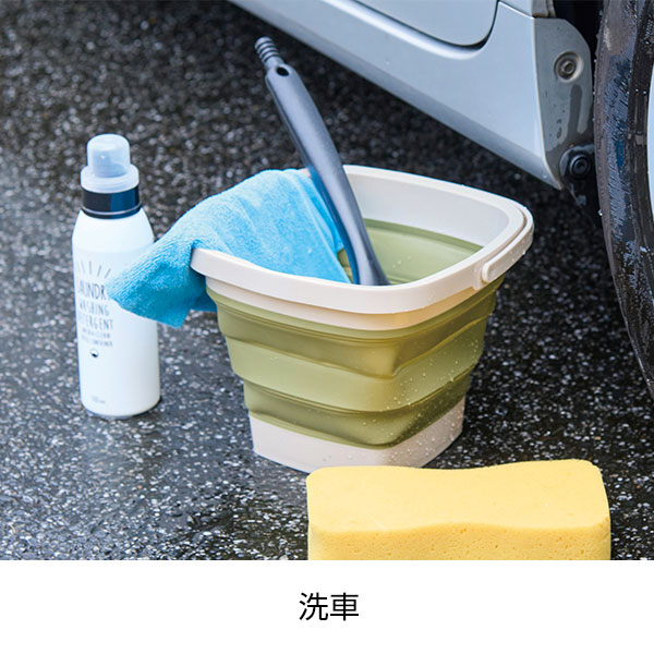 折りたたみバケツ5L　1個