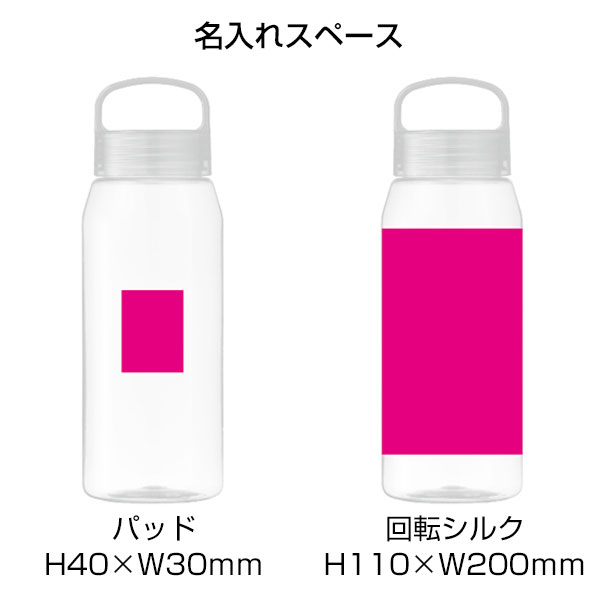 トライタン　クリアボトル650ml1本