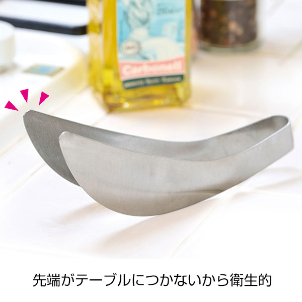 手がよごれない　さわらずトング