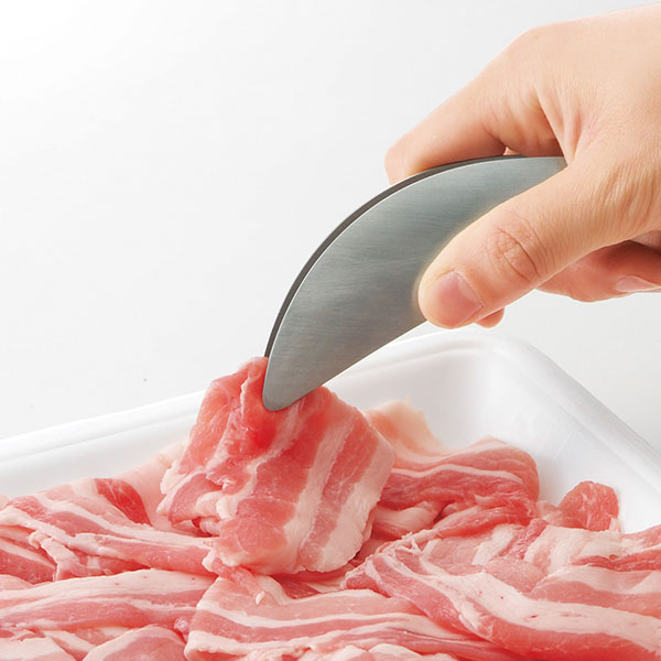 手がよごれない　さわらずトング