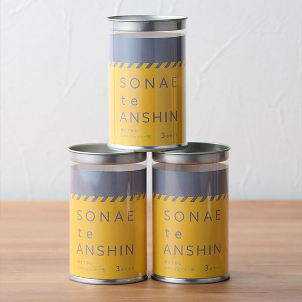 備えて安心　エマ缶３点セット