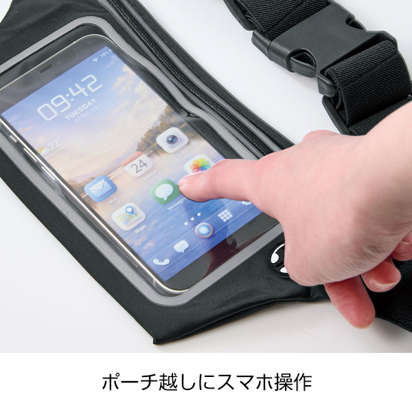 スマホtouchウエストポーチ