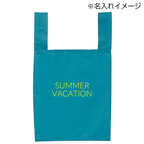 Ecolor　折りたたみマイバッグ(ブルー)