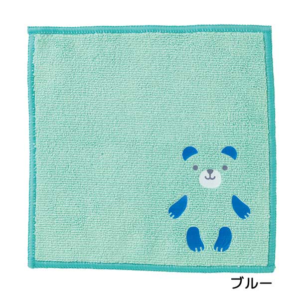 アニマルタオルハンカチ1個