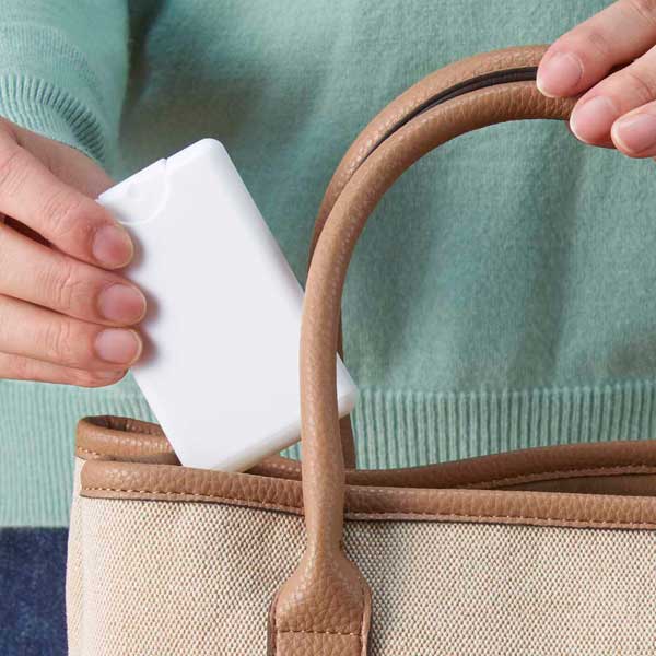 カードタイプ除菌スプレー15ml1個(ホワイト)