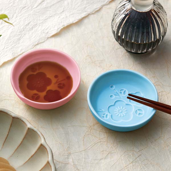 利楽物語　箸やすめ小皿2枚組