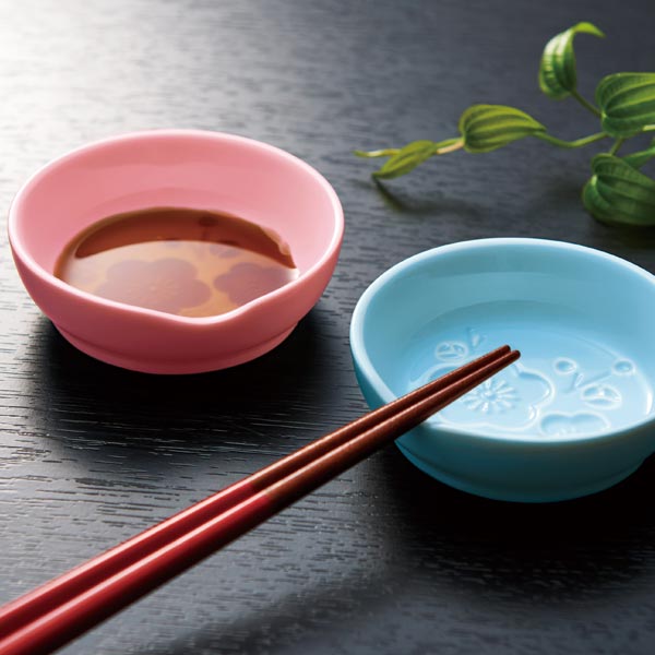 利楽物語　箸やすめ小皿2枚組