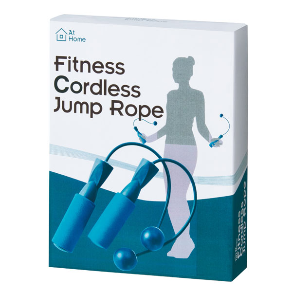 お家でフィットネス　なわの無いなわとび