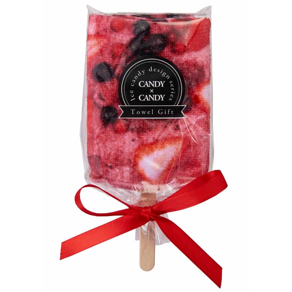 キュートなアイスキャンディータオル　1本