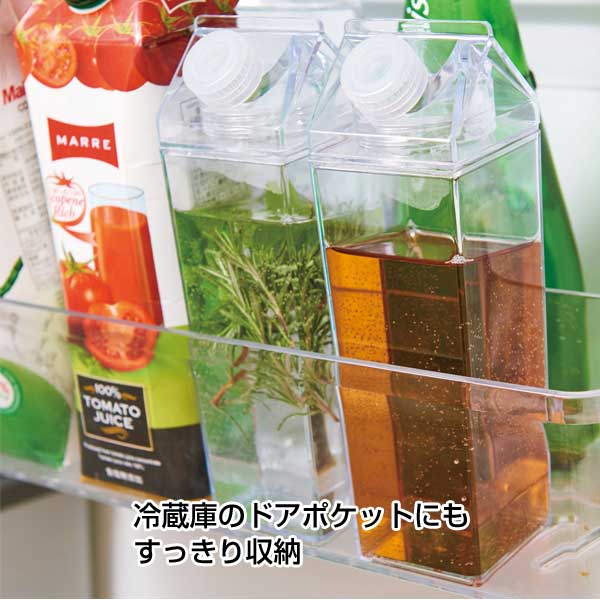 パック型クリアボトル500ml