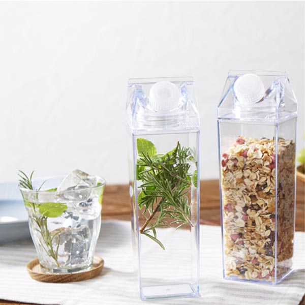 パック型クリアボトル500ml