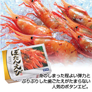 祝　特大お刺身ぼたんえび