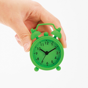 プチシリコンアラームクロック1個 