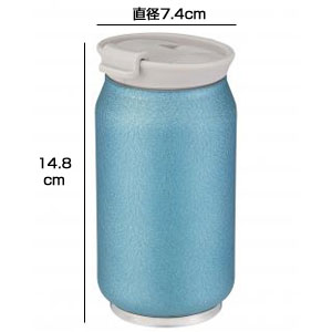 真空ステンレス缶ブラ―250ml1個
