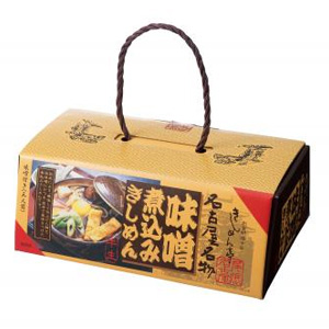 半生みそ煮込みきしめん３食入り 