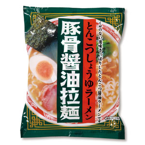 即席袋麺1食 豚骨醤油拉麺1食