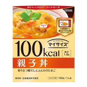 100kcal　マイサイズ　親子丼