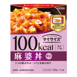 100kcal　マイサイズ　麻婆丼