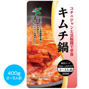 キムチ鍋つゆ400g グッズストアドットネット 人気ノベルティ 記念品 販促品 名入れ印刷