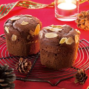 クリスマス　チョコマフィン2個組