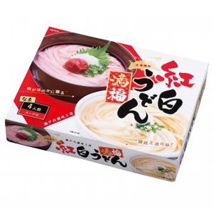 満福　紅白讃岐うどん4食組
