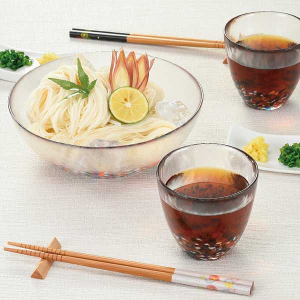 夏の大輪　華そうめん(お箸2膳付き)