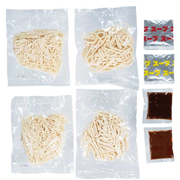 麺の極　四天王の集い4人前